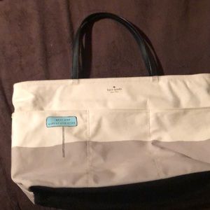 Kate Spade canvas tote